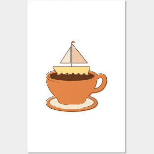 Coffee to go | illustration Posters and Art